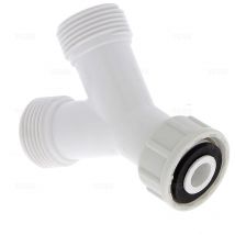 Raccord d'arrivee d'eau y - 3/4 20X27 51S7760 Clearit