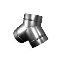 Y de derivation 250mm métal , conduit de ventilation