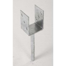 Y-förmiger Dichtungswinkel Aus Grauem Stahl, Höhe 30 X Breite 7 X Tiefe 7 Cm Autres