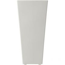 Y-Pot Light white - 44/44 h 90 cm Vaso decorativo in polietilene originale Slide colorato giardino di design esterno interno bar ristorante hotel