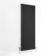 Greenedhouse - Traditional Anthracite 3 Column Radiators 1500mm high 560mm wide