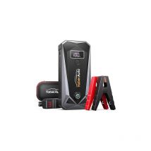 YaberAuto Arrancador de Coches,26800mAh 4000A Arrancador de Baterias de Coche (para Todo Gasolina o 10.0L Diesel),con Dos Salidas USB,Linterna LED