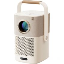 Projecteur T2Plus led 450 Lumen ansi 1920 x 1080 Full hd fonctionnement sur accus, compatible 4K, Enceinte jbl in - Yaber