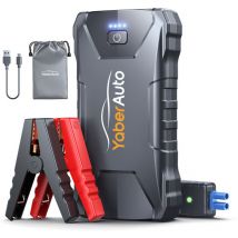 Yaber - Auto Booster Avviamento Auto,2000A 13800mAh Avviatore Emergenza per Auto (Fino a 7.0L Benzina, 5.5L Diesel),12V Avviatore Batteria Auto