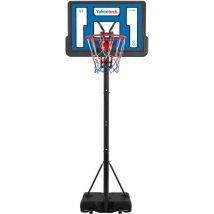 Panier de Basketball Portable sur roulettes Réglable en Hauteur 2,74-3,49 m avec Poignée de Réglage à Une Main Panier de Basket Base Lestée pour