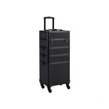 Yaheetech - Valise/Trolley à Cosmétique/Maquillage 4 en 1 Mallette de Maquillage Professionnelle Détachable Beauty Case Verrouillable Imperméable 34