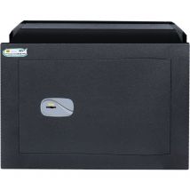 Yale - Cassaforte a muro Y3200520 con apertura a chiave, certificata, dim 46x34x20 cm, Made in Italy