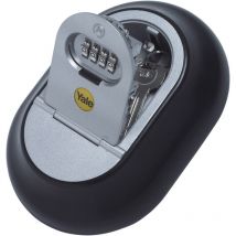 Yale - Schlüsselkasten Y500 10011 Schwarz, Grau