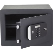 Yale - Coffre-fort biométrique haute sécurité - Empreinte digitale - 25x35x30 cm - Anthracite YSFM/250/EG1