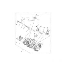 Yamaha - 1RC-13750-00 - Complete throttle housing - MT-09 14-16