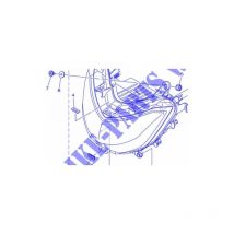 50C-F6326-00 – Rondelle Kautschuk Phare Avant Origine – gpd 125 - Yamaha