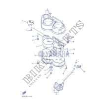 Yamaha - 5DM-8353E-60 - Caja superior del medidor FZS600 2001