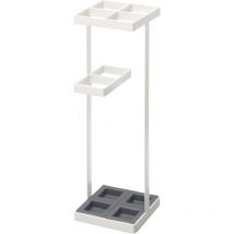 Umbrella Stand Portaombrelli, Acciaio, Bianco, 11x11x36 cm - Yamazaki