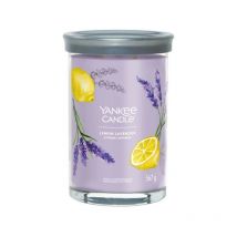 Candela a 2 stoppini Lemon Lavander Yankee Candle 567g