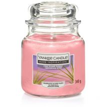 Duftkerze Mittleres Glas Pink Island Sunset 340 g, rosa Duft Kerze - Yankee Candle