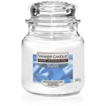 Duftkerze Mittleres Glas Soft Cotton 340 g, weiß Kerze Duft Kerze - Yankee Candle