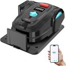 YARDCARE M800Plus Mähroboter ohne Begrenzungskabel Empf.800m², GPS-Positionierung+KI Vision Navigation, Automatische Rückkehr Ladestation+App,