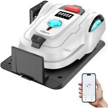 YARDCARE M800Plus Mähroboter ohne Begrenzungskabel Empf.800m², GPS-Positionierung+KI Vision Navigation, Automatische Rückkehr Ladestation+App,