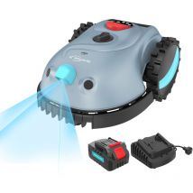 YARDCARE V100 Mähroboter ohne Begrenzungskabel, mit Vision-Navigation, Hindernisvermeidung(150 Arten), 4,0 Ah Akku Rasenmäher Roboter, Rasenroboter