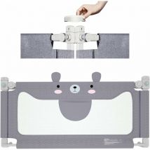 Barrière de lit antichute Barrière de lit pour enfant Barrière de lit Little Bear Barrière de lit réglable en hauteur Barrière de sécurité avec