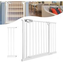 Yardin - Barrière d'Escalier, Barrière de Porte pour Enfants sans Perçage, Barrière de Protection à Double Verrouillage pour Enfants et Animaux
