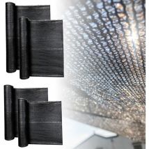 Brise-vue Clôture Pare-vent Protection solaire Brise-vue Balcon Filet,Pare-vue pour clôture & balustrade, peut être coupé, Anthracite 1,8×10m - Yardin