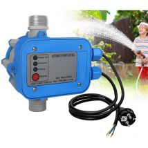 Yardin - Contrôleur de pompe Automatique Pressostat Pompe de jardin Pompes de puits profonds électroniques max.10 bar Contrôleur de pompe
