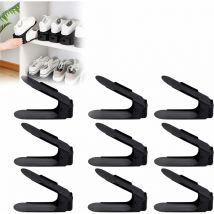 Range-Chaussures Organisateur De Chaussures Gain De Place Organisateur De Chaussures Réglable Hauteur Réglable Empileur De Chaussures Organisateur De