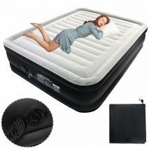 Matelas pneumatique Camping Matelas Gonflable Matelas pneumatique Lit pneumatique Auto-gonflant avec Pompe électrique intégrée pour Camping et lit