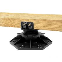 Yardin - Palier de terrasse réglable en hauteur Palier de poutre réglable Palier de terrasse pour sous-construction de planches de terrasse, dalles