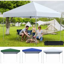 Yardin - Pavillon 3x3 pliable, étanche et stable, Pavillon de jardin Pop up résistant à l'hiver, Tente de fête, Tente de jardin avec protection uv et