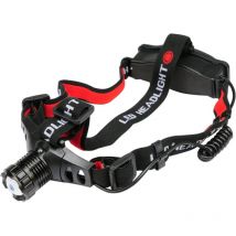 YT-08590 noir Lampe de poche led + Lampe frontale led - Yato