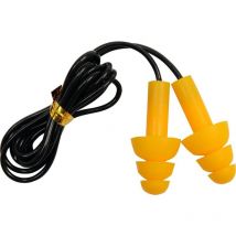 Professional industrial ear plugs protection 22dB pack of 5 - Yato