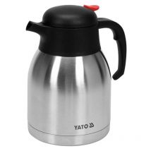 YG-07013 Thermoskanne 1,5 l Schwarz, Edelstahl - Yato