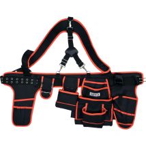 Yato - Tool Belt with Suspenders Polyester 128cm Black