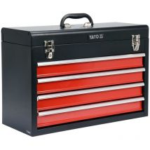 Yato - Tool Box with 4 Drawers 52x21.8x36 cm Multicolour