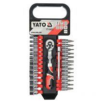 Yato, modelo YT-14433, Toma de llaves de impacto, alta calidad, diseño duradero, ideal para trabajos mecánicos y de reparación, conexiones seguras y