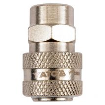 Yato - YT-2393 acoplamiento y conector para máquina neumática Níquel Acero Rosca interior (hembra) 1/4' 1 pieza(s)