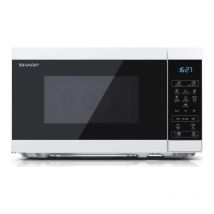 Sharp - MS02EB 20 litres Noir - Micro-ondes 800 w - 11 niveaux de puissance - Fonction de décongélation (YC-MS02E-B)