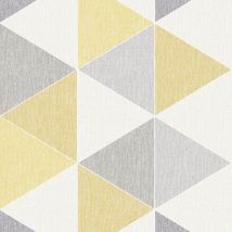 Yellow Scandi Triangle Wallpaper Apex Modern Luxury Abstract Geometric Arthouse