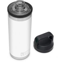 Rambler - Bottiglia da 510 ml, isolata sotto vuoto, in acciaio inox con tappo a chug, colore: Bianco - Yeti