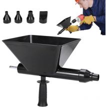 Yidomde - groofoo Ciment Électrique Machine Jointoiement Pointage, Pistolet à Coulis pour Mortier Électrique, Seringue à Mortier Portative avec 4