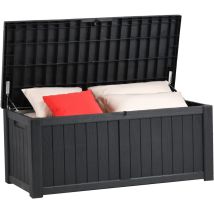 Live House - Yitahome Baule Da Giardino 450l Per Esterni, Grande Baule Da Esterno In Resina Per Patio Forniture, Cuscini Da Esterno