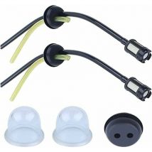 Ymyny 5 Pièces Durite Essence Debroussailleuse Pieces Detachees Filtre Essence pour Tondeuse Taille Haie Taille Bordure