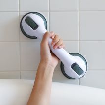 Ymyny - Barre d'appui avec ventouse - sans perçage Poignée de baignoire avec ventouse pour les enfants plus âgés, adaptée à la salle de bain