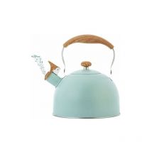 Bouilloire sifflante de 2,5 l avec poignée ergonomique en acier inoxydable bouilloire à induction bouilloire sifflante pour toutes les plaques de