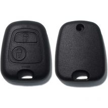 YMYNY Clé de rechange avec vis télécommande 2 boutons pour Citroën C1 C2 C3 C4 C5 Xsara Picasso Saxo Berlingo Toyota Aygo Peugeot 103 106 107 206 207