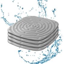 Ymyny - Coussins de nidification lavables pour poules pondeuses, lot de 4 – Coussins de nidification pour poulailler, gris