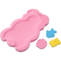 Ponge de bain antidérapante pour bébé, éponge douce pour le corps en forme de dessin animé mignon, éponge de bain antibactérienne pour bébé, cuivre