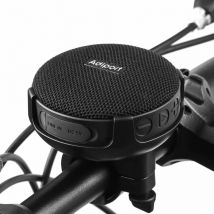 Haut-parleur de vélo portable, haut-parleurs de vélo sans fil Bluetooth 5.0 avec basses améliorées et son fort, 10 heures de lecture - Ymyny